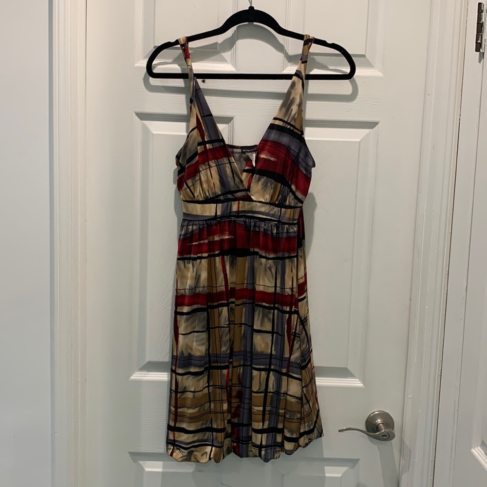 Plaid Dress Size L
